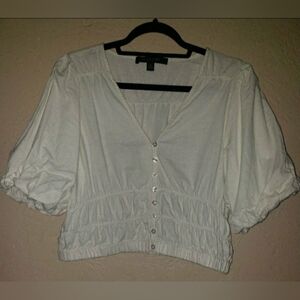 Marc New York cropped blouse